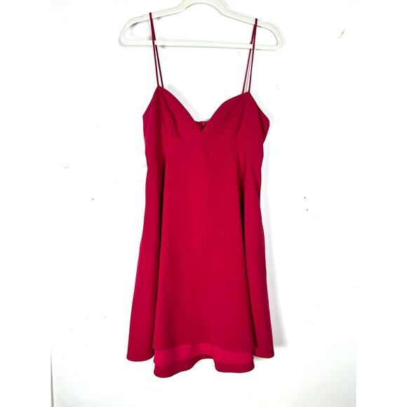 Black Halo Barbie Pink Sweetheart Babydoll Designer Demure Glam Formal Dress 10 - Picture 5 of 13